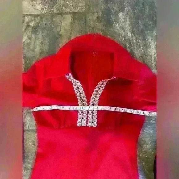 🔥🔥🔥Vintage/authentic/rare 1970’s Exquisitely Handmade Maxi Dress - Picture 9 of 12